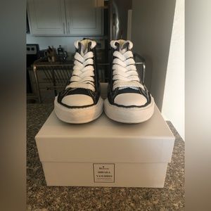 Maison Mihara Yasuhiro High-Top Lace-Up Sneakers - Size 39 (US W8)